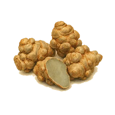 San Qi (Notoginseng) illustration